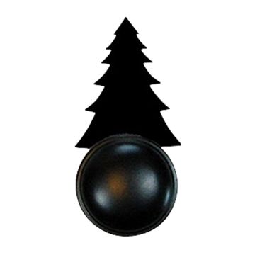 Wrought Iron Pine Tree Cabinet Door Knob