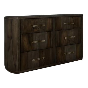 Black Balam 6 Drawer Dresser