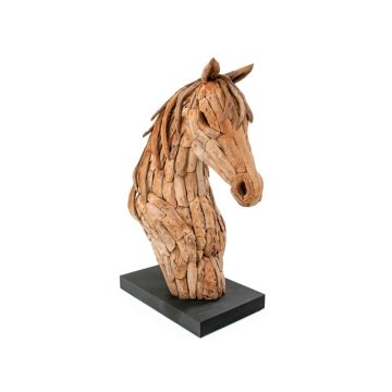 Driftwood Horse Bust