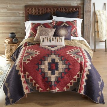 Mojave Red Quilt Set