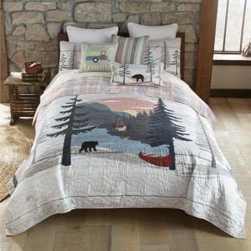 Lake Retreat Quilt Bedding Set