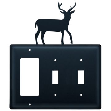 Deer Triple GFI/Switch/Switch Cover