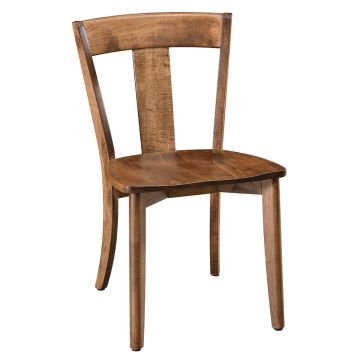 Ellen Shallow Bend Dining Chair - Harvest Finish