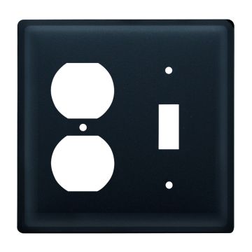 Wrought Iron Plain Double Outlet/Switch Cover