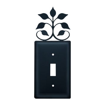 Wrought Iron Leaf Fan Single Switch Cover