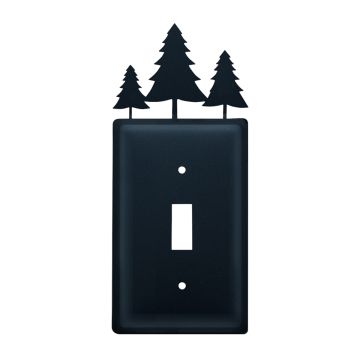 Wrought Iron Pine Single Switch Cover