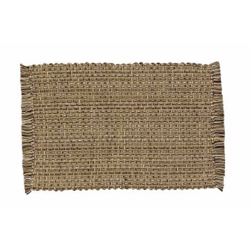 Espresso Tweed Rustic Cloth Placemats