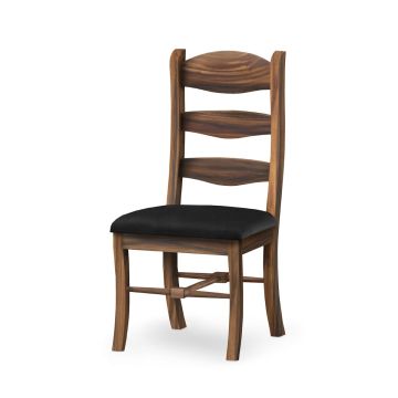 Farmhouse Golden Walnut Upholstered Dining Chair - Parisian Midnight Black Leather Seat

Disclaimer: Parisian Midnight Black Leather Seat is unavailable. 