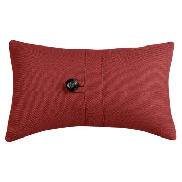 Prescott Red Oblong Pillow 