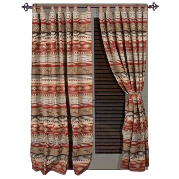 Flying Horse Southwestern Drapes