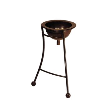 Forged Iron Round Washstand