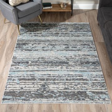 Gala Series IV Rug - Silver