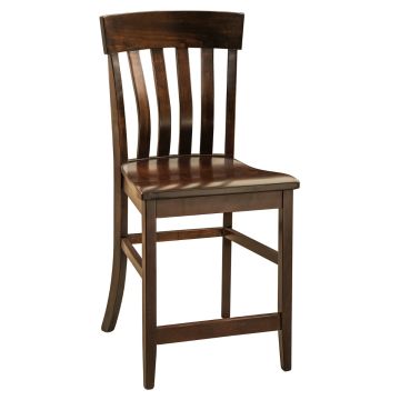 Galena Extreme Bend Bar Stool - Stationary