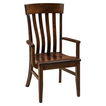 Galena Extreme Bend Dining Arm Chair