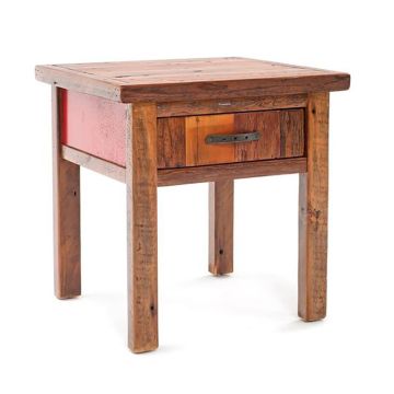 Back To The Barn End Table