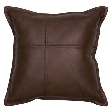Harness Leather Decor Pillow