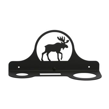 Wrought Iron Moose Hair Dryer Rack