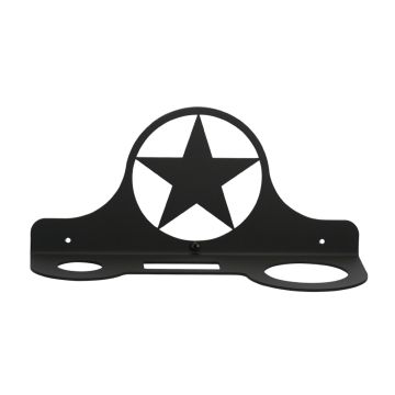 Wrought Iron Star Hair Dryer Rack