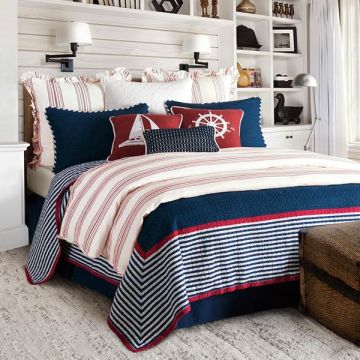 Liberty 2 and 3 piece Quilt Bedding Set