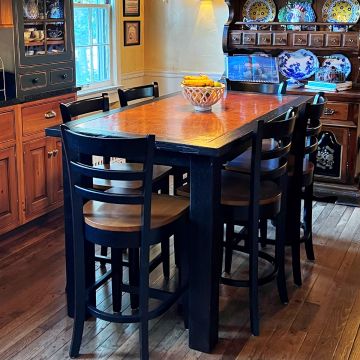 Homestead Hammered Copper Table