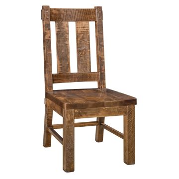 Houston Hacienda Rough Sawn Dining Side Chair