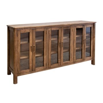 Modern Olimpia Natural Wood Console