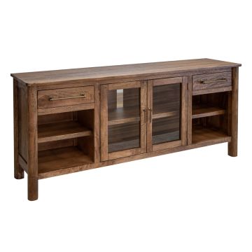 Modern Olimpia Natural Wood 70" TV Stand