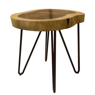 Vivo Live Edge End Table - Small