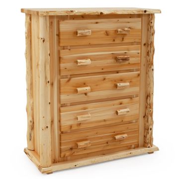 Rustic Concealment Furniture - Cedar Lake Chest
