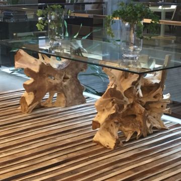 Teak Root Dining Table Base