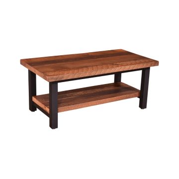Imperial Urban Reclaimed Barn Wood Coffee Table - Clear Finish