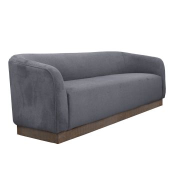 Suomi Upholstered Sofa, Shown in Brooklyn Fabric