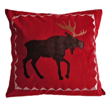 Red Moose Pillow