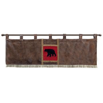 Adirondack Bear Valance