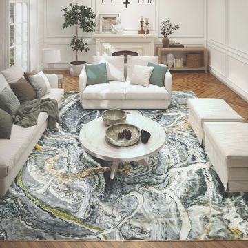 Kikiamo Series XII Rug - Storm