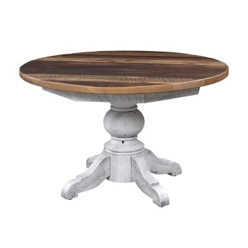 Kowan Chic Reclaimed Dining Table - Solid Top