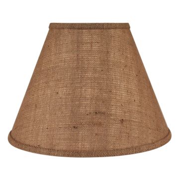 Rustic Brown Burlap Lampshades
