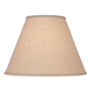 Rustic Natural Osnaburg Linen Lampshades