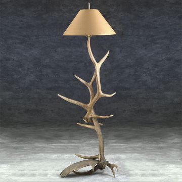 Elk & Moose Floor Lamp