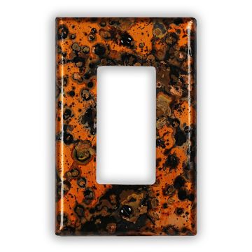 Leopard 1 Rocker/GFI Copper Switch Plate