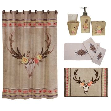 Desert Skull Bathroom 5 PC Set