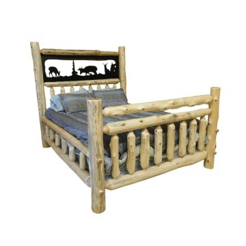 Hidden Lake Metal Insert Bed, Shown in Clear