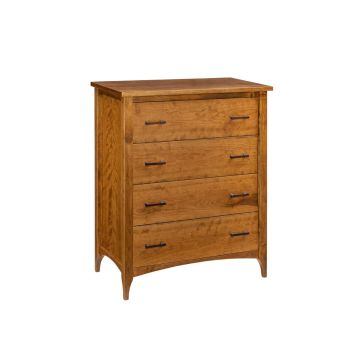 Malibu 4 Drawer Rustic Chest 