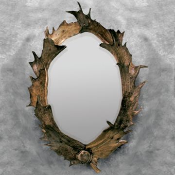 Fallow Deer Antler Mirror