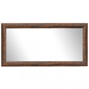 Cedar Valley Rustic Log Bathroom Mirror