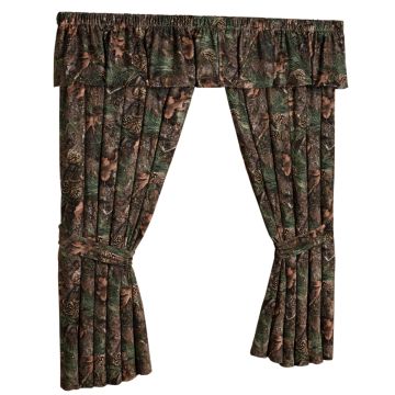 Mixed Pine Curtain Panel Set