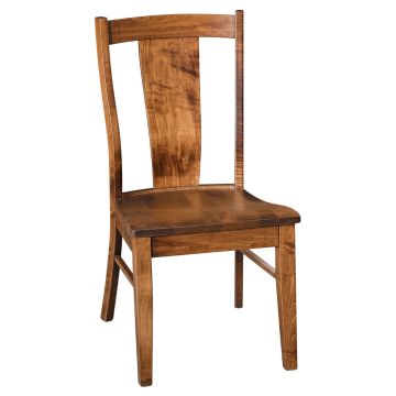 Modern Maverick Double Bent Barrel Dining Chair - Michael's Cherry Finish