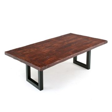 Modern Industrial Barnwood Dining Table