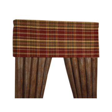 Morning Plaid Window Valance