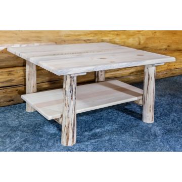 Montana Log Cocktail Table